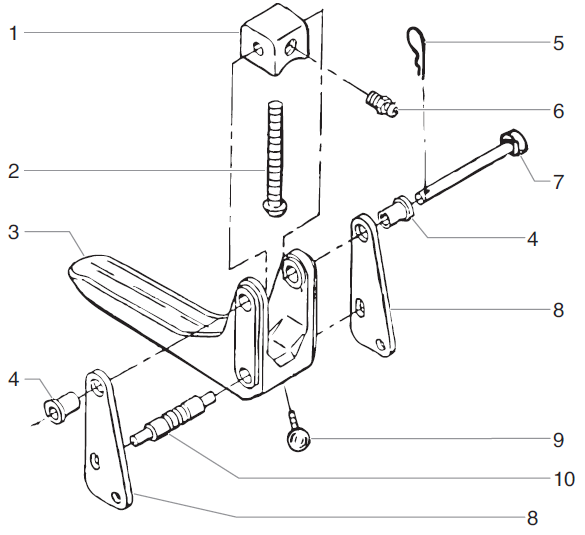 PowrLiner 4900 Trigger Assembly Parts